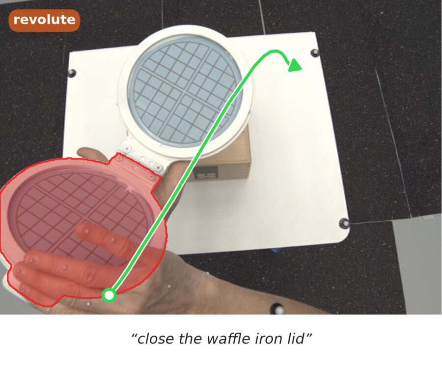Close the waffle iron lid