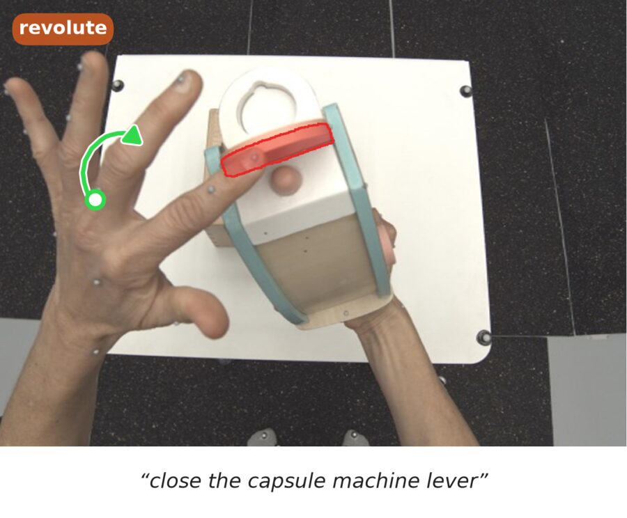 Close the capsule machine lever