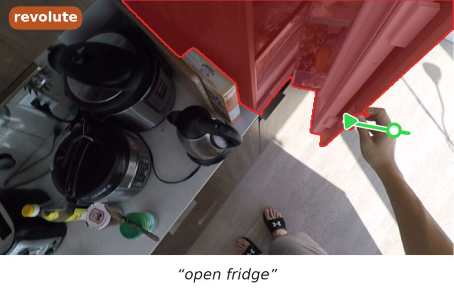 Open fridge