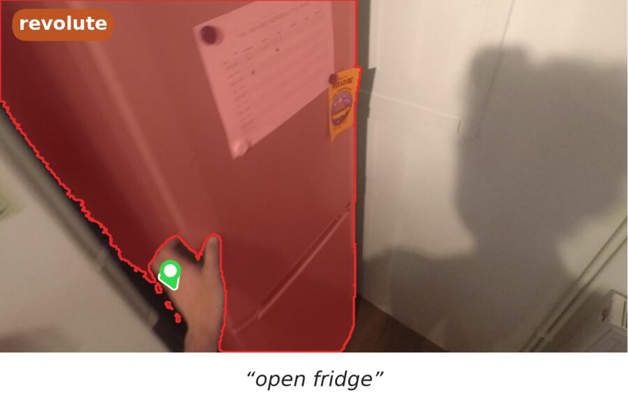 Open fridge