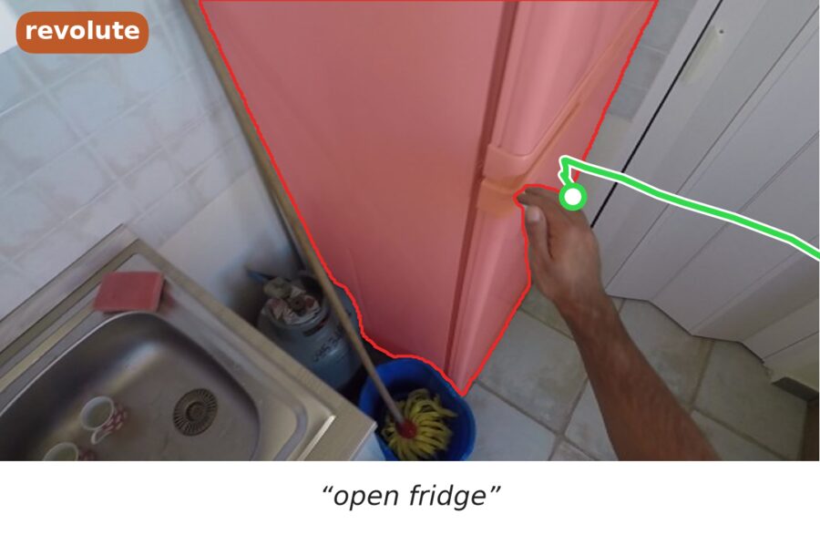 Open fridge