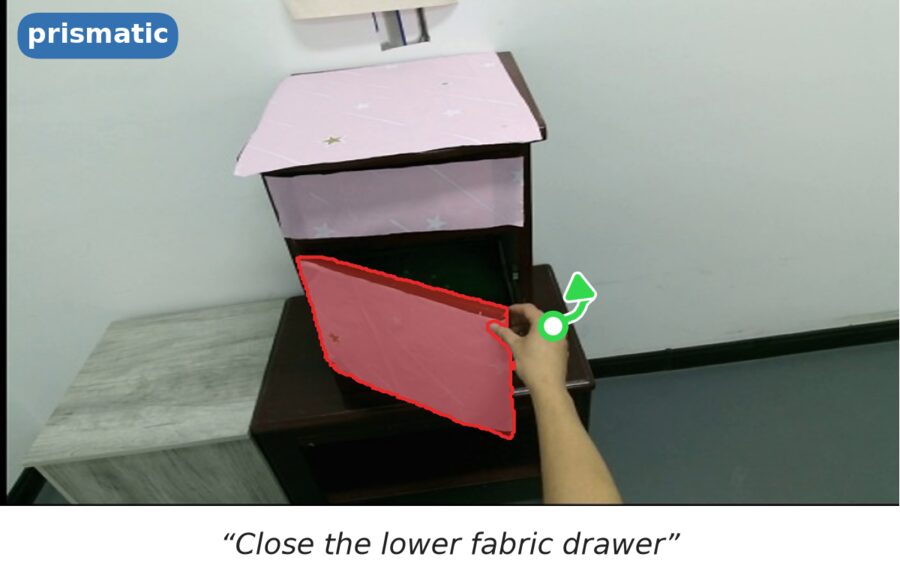 Close the lower fabric drawer